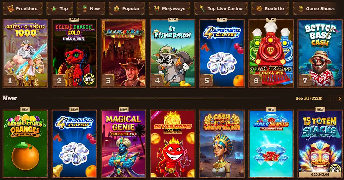 Fatpirate casino games